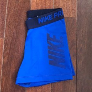Nike pro spandex shorts